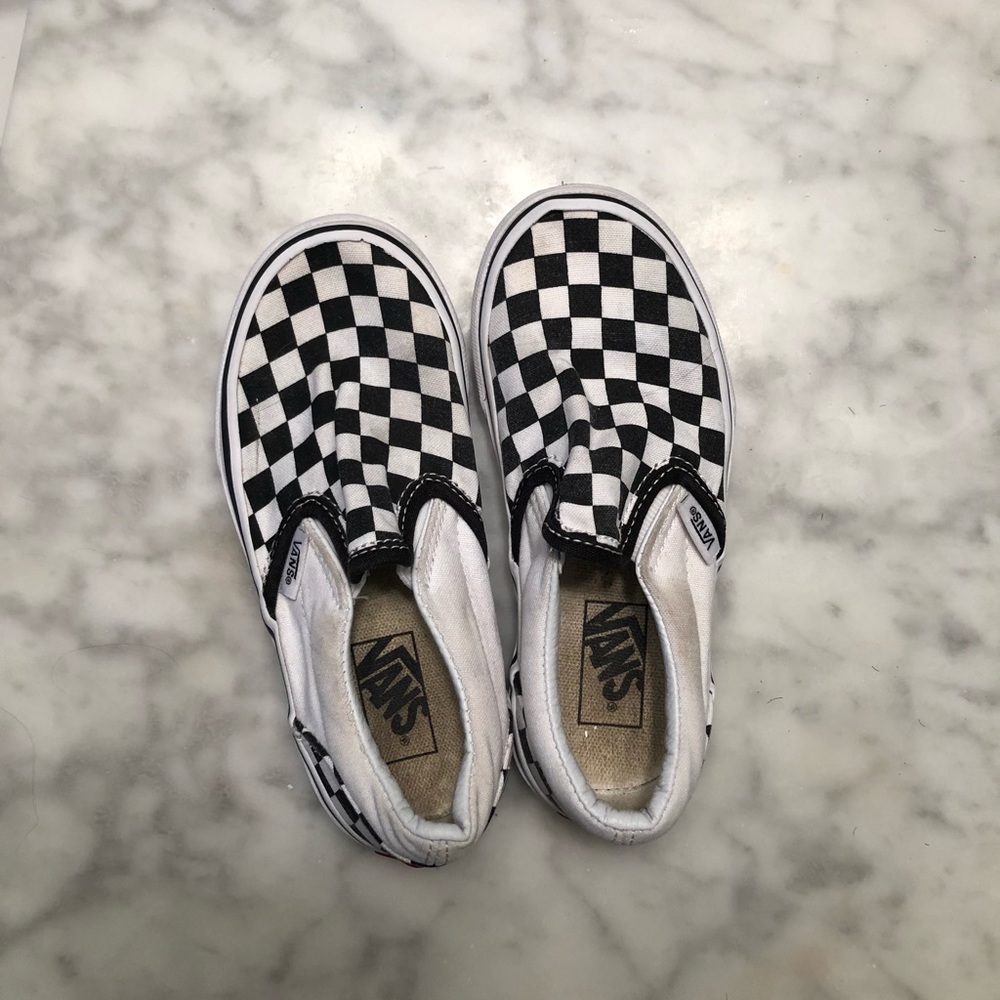 Size 12 checkered vans